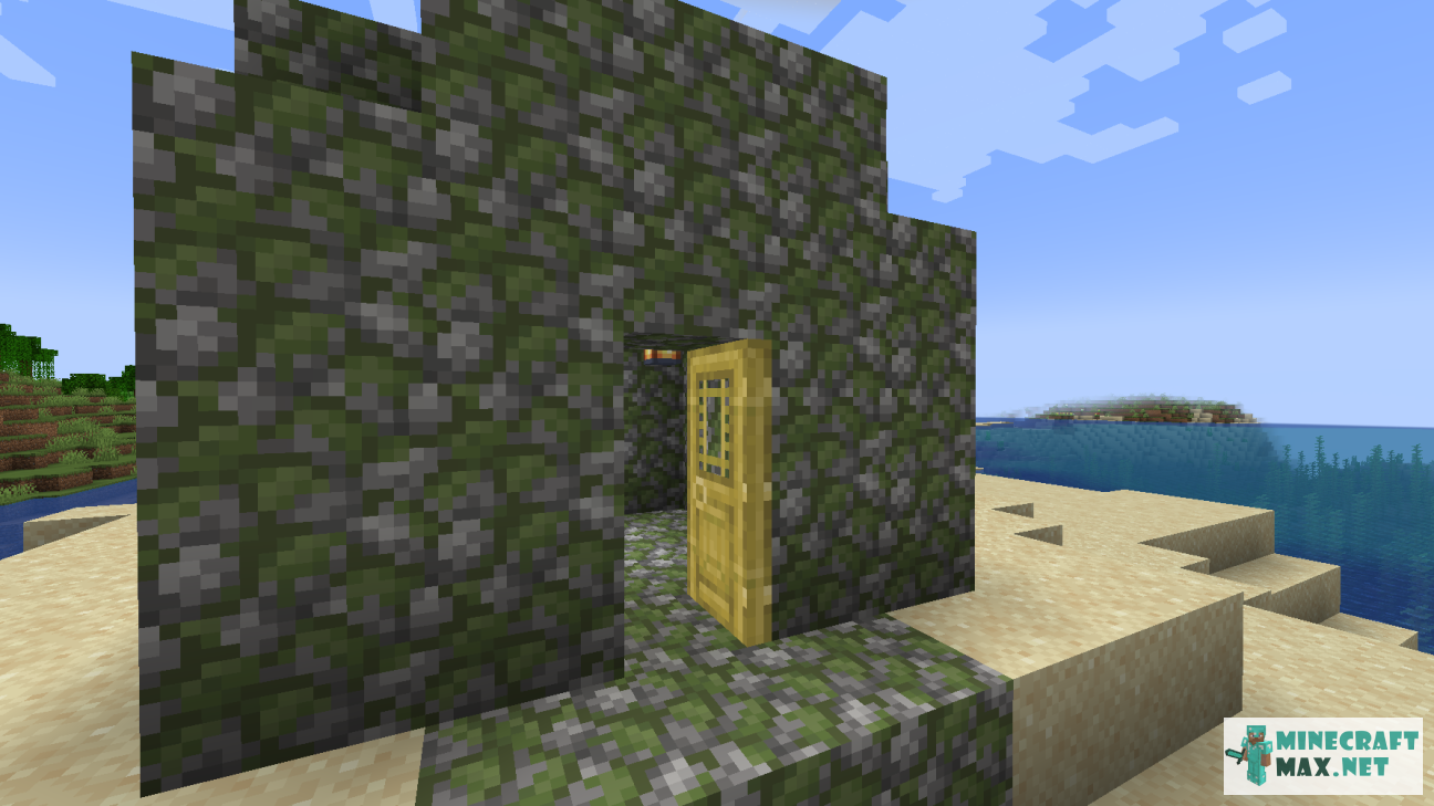 Bamboo Door in Minecraft | Screenshot 2
