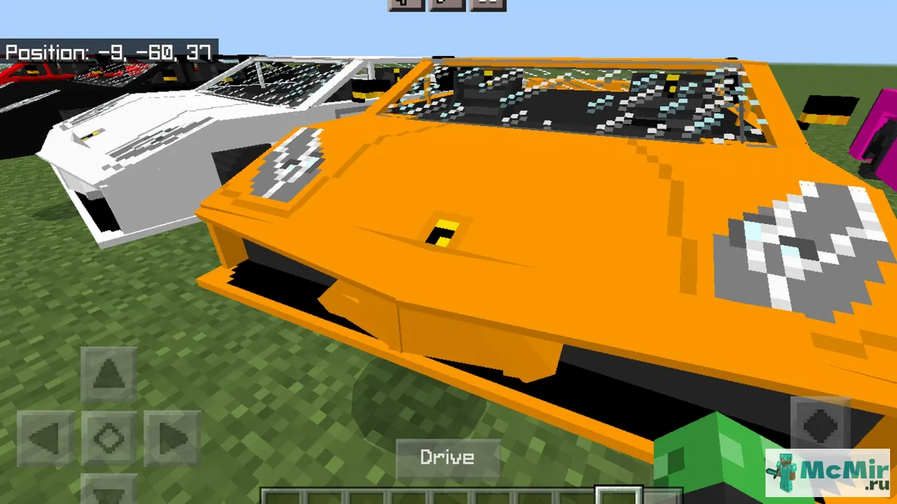 Мод Автомобили | Скачать мод для Minecraft: 1