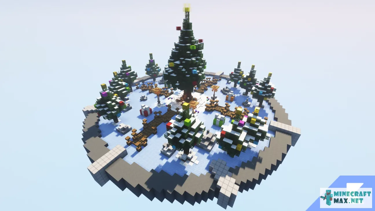 Wintertime Spawn | Download map for Minecraft: 1
