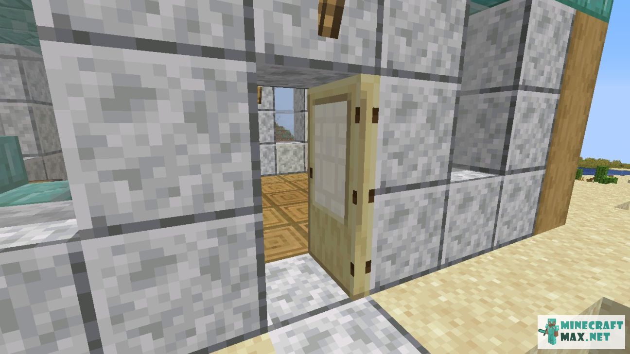 Birch Door in Minecraft | Screenshot 2