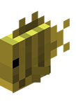 Yellow Tang in Minecraft