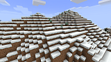 Как сделать заснеженные горы в Minecraft