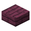 Crimson Slab in Minecraft