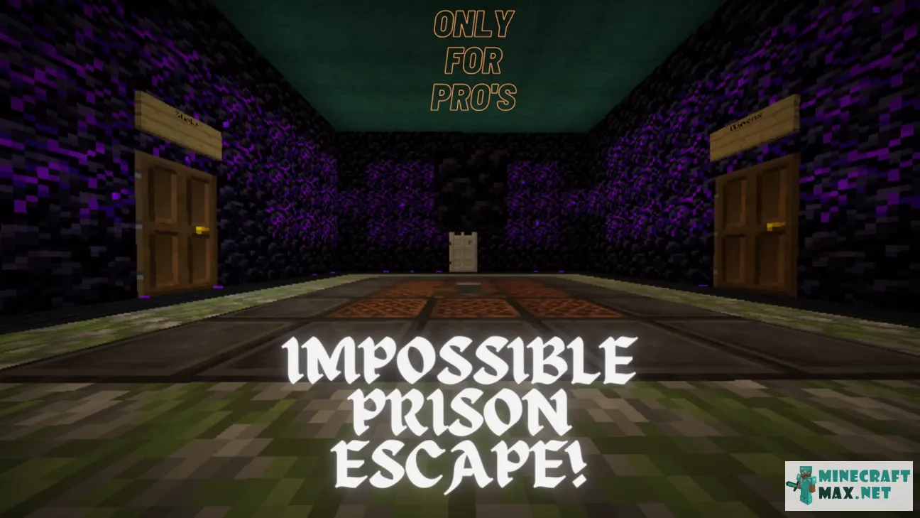 Impossible escape | Download map for Minecraft: 1