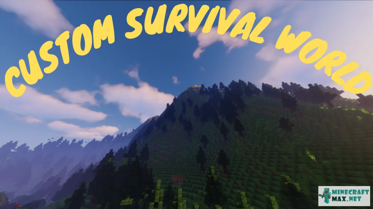Mega survival island.mcworld | Download map for Minecraft: 1