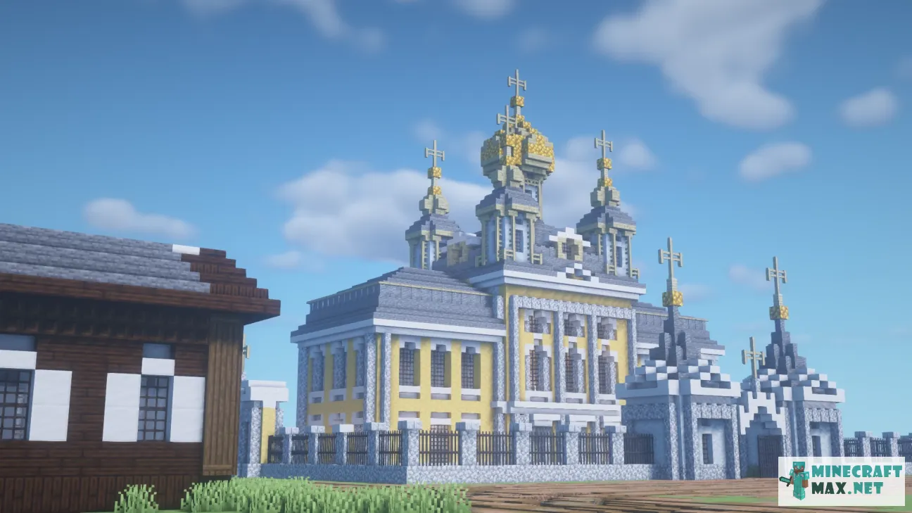 Court Church of the Peterhof Palace | Download map for Minecraft: 1