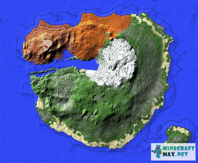 Island Of Opportunities | Download map for Minecraft: 1