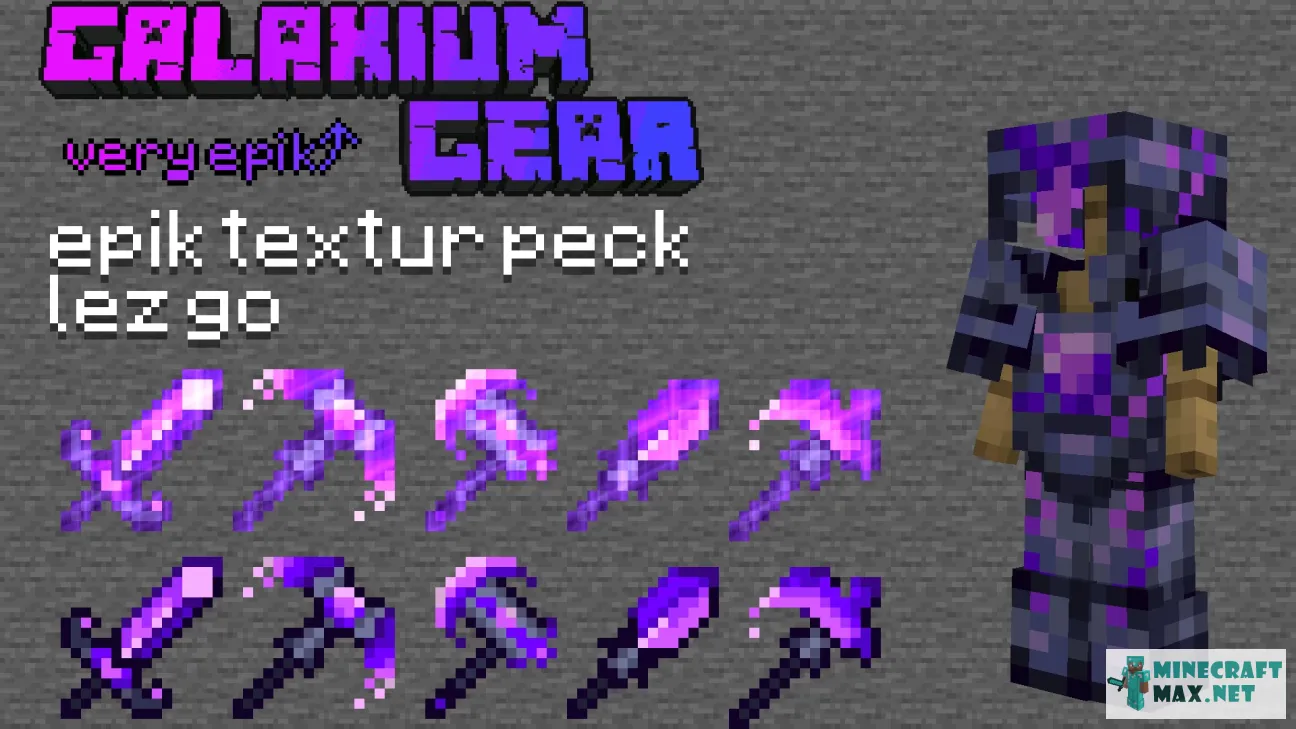 Galaxium Gear | Download texture for Minecraft: 1