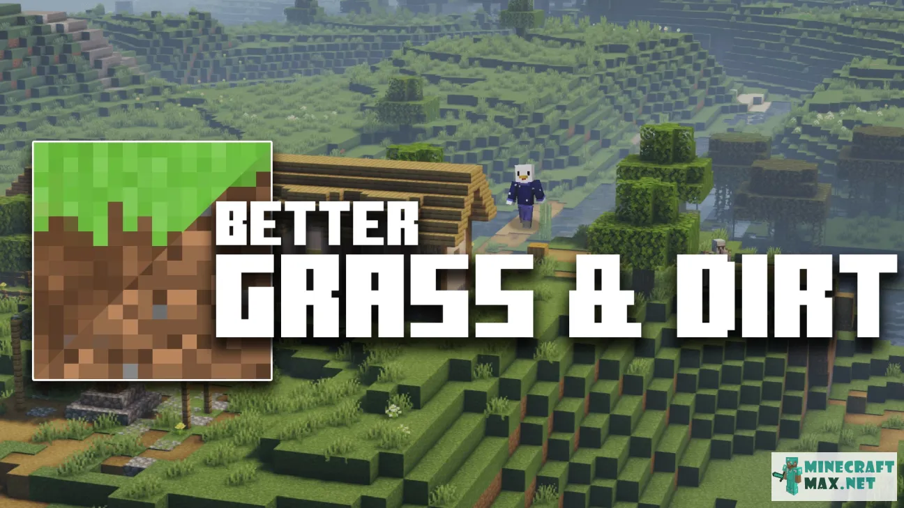 Better Grass & Dirt | Download texture for Minecraft: 1