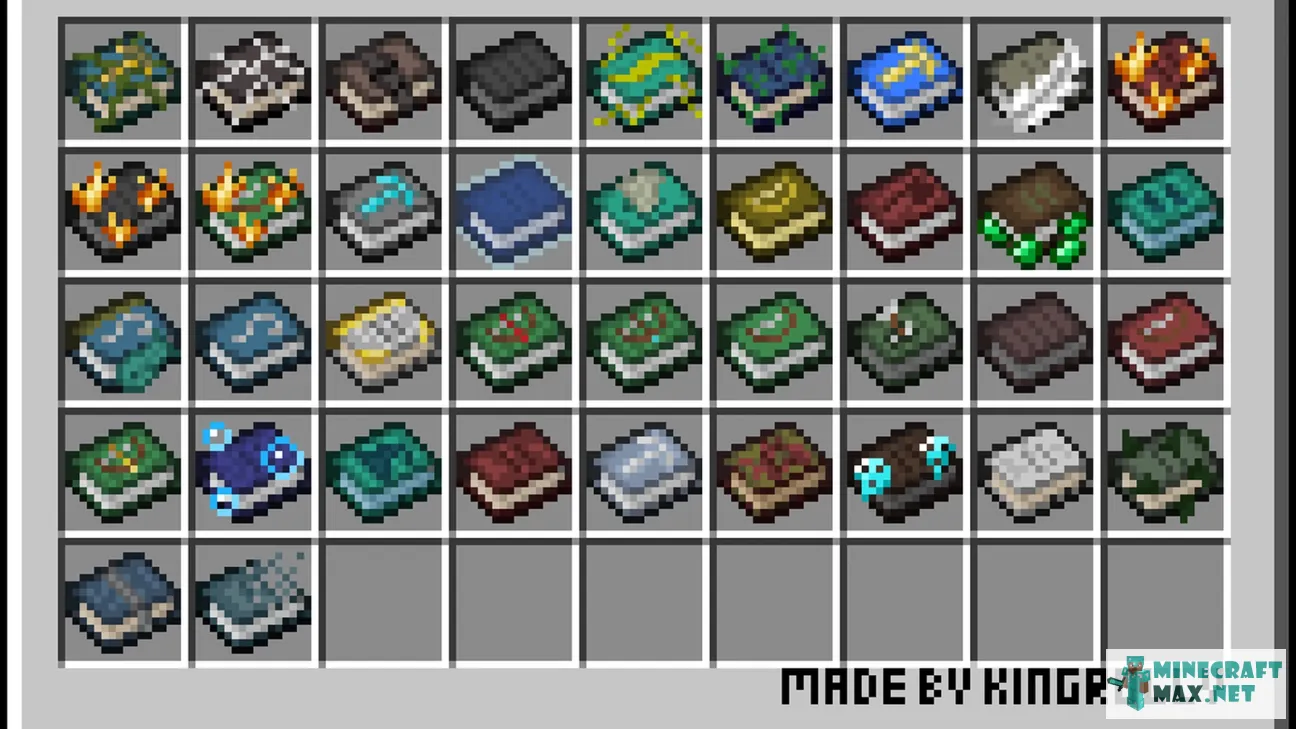 Unique Enchanted Books v1.0 () | Download texture for Minecraft: 1
