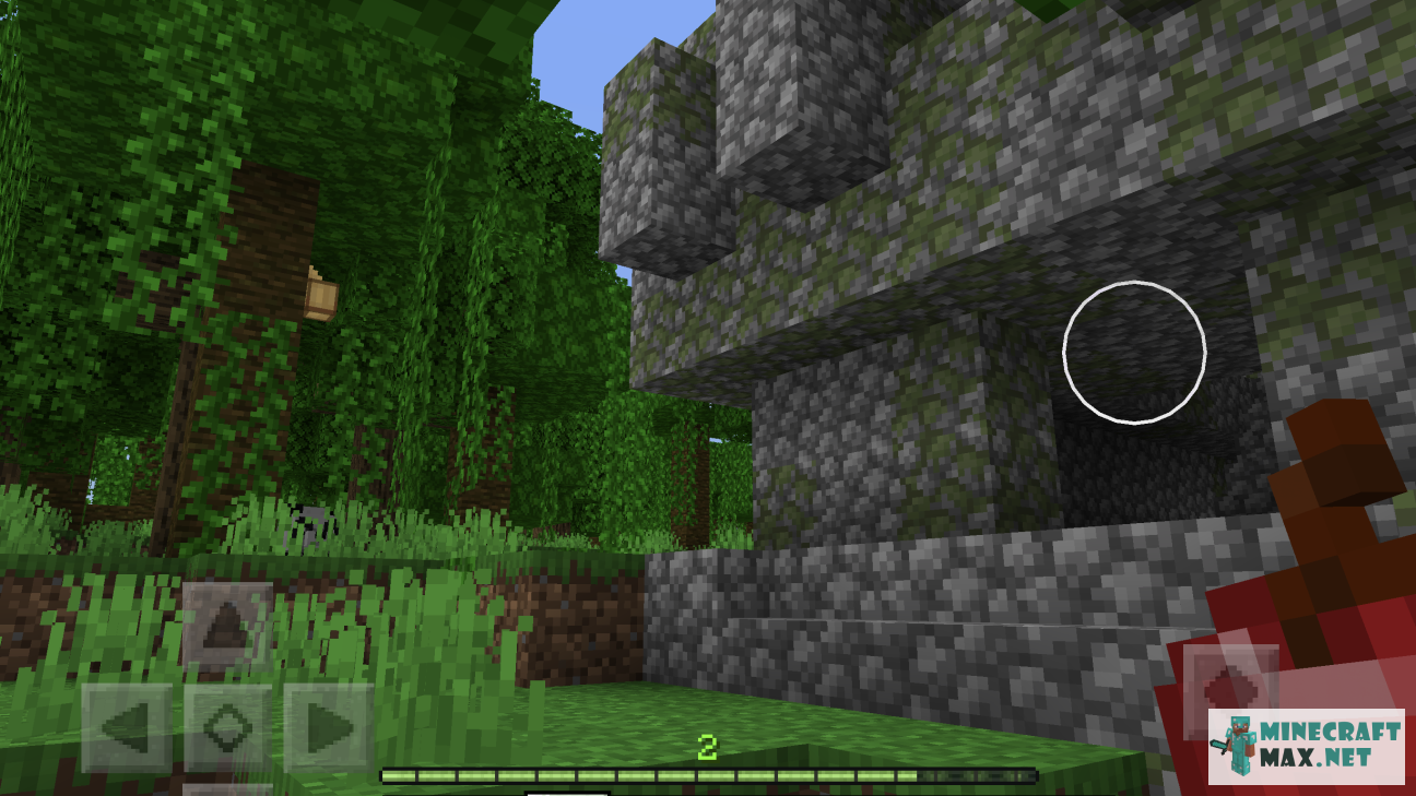Veiciet uzdevumu Найти храм в джунглях и в нем потайную комнату programmā Minecraft | Screenshot 3