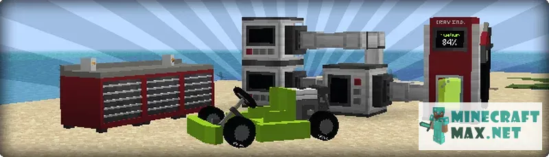 Mrcrayfish Vehicle1.17.X | Lejupielādējiet modifikāciju Minecraft: 1