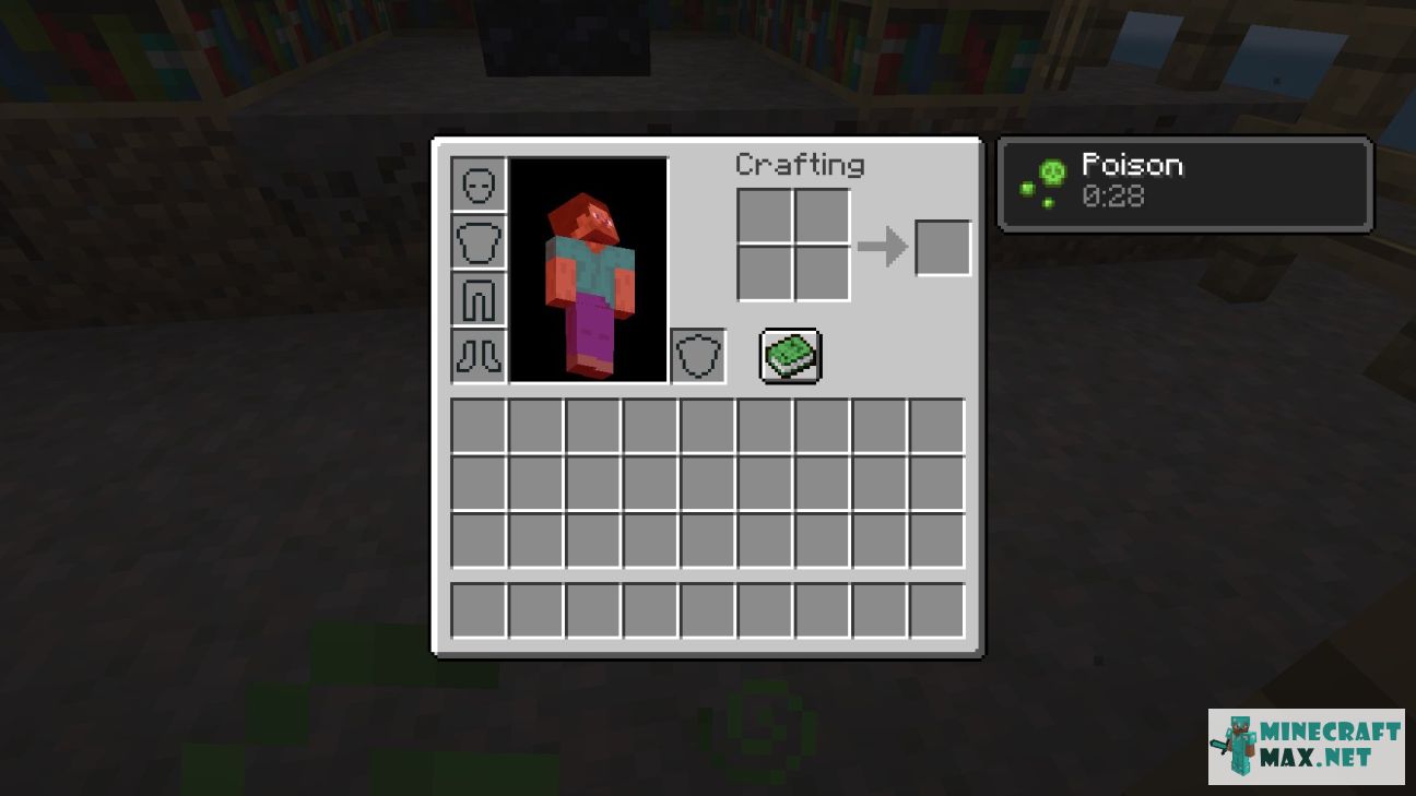 Splash Potion of Poison (long) in Minecraft | Screenshot 3