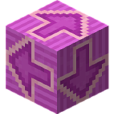 Magenta Glazed Terracotta in Minecraft