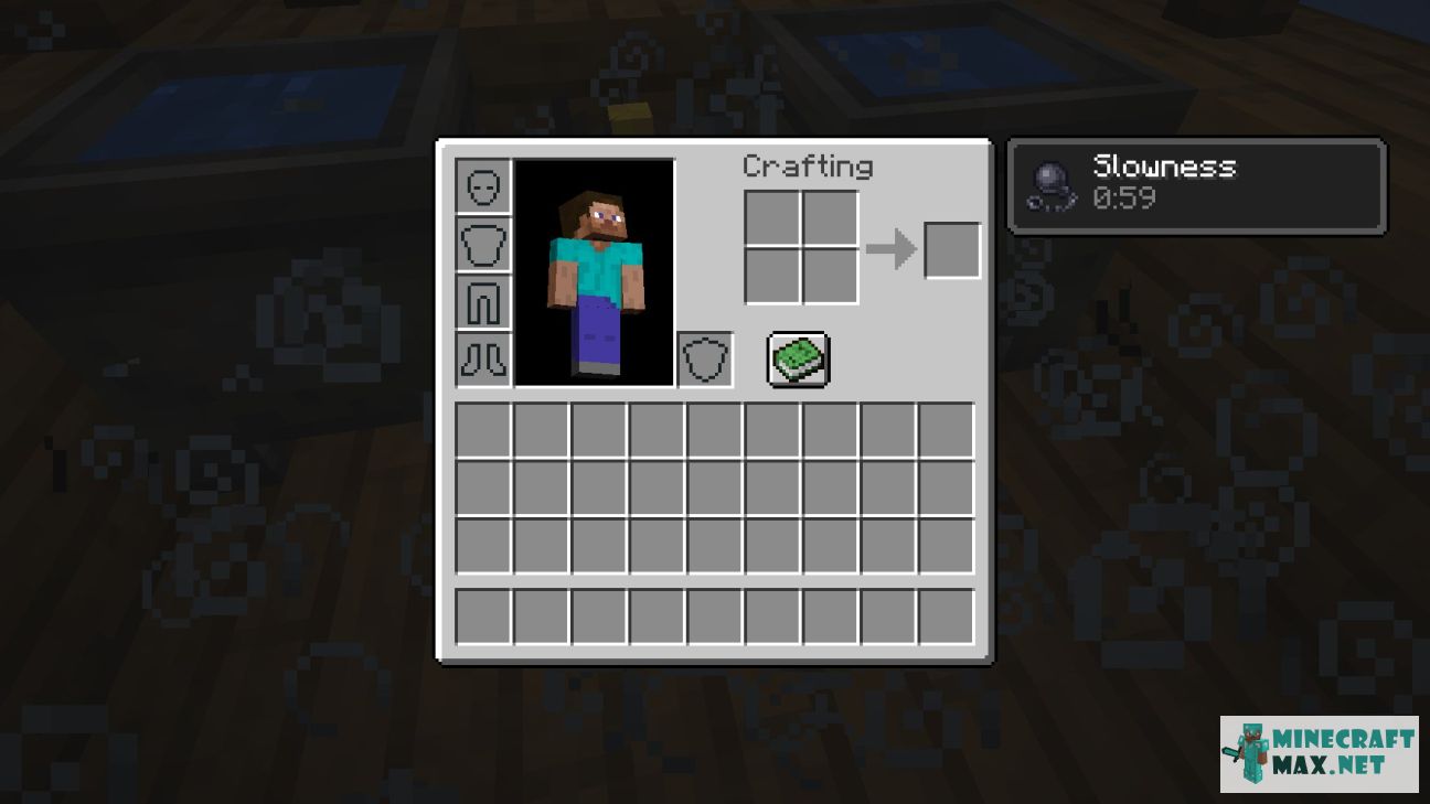 Lingering Potion of Slowness (long) in Minecraft | Screenshot 3