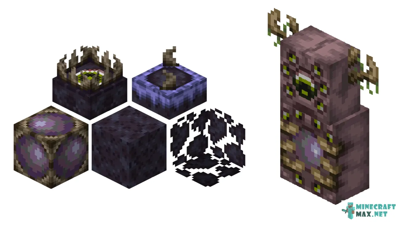 Terraria Corruption Sculk | Download texture for Minecraft: 1
