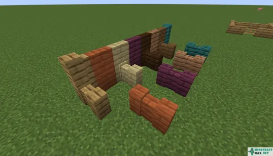 Wooden Walls1.18 | Lejupielādējiet modifikāciju Minecraft: 1