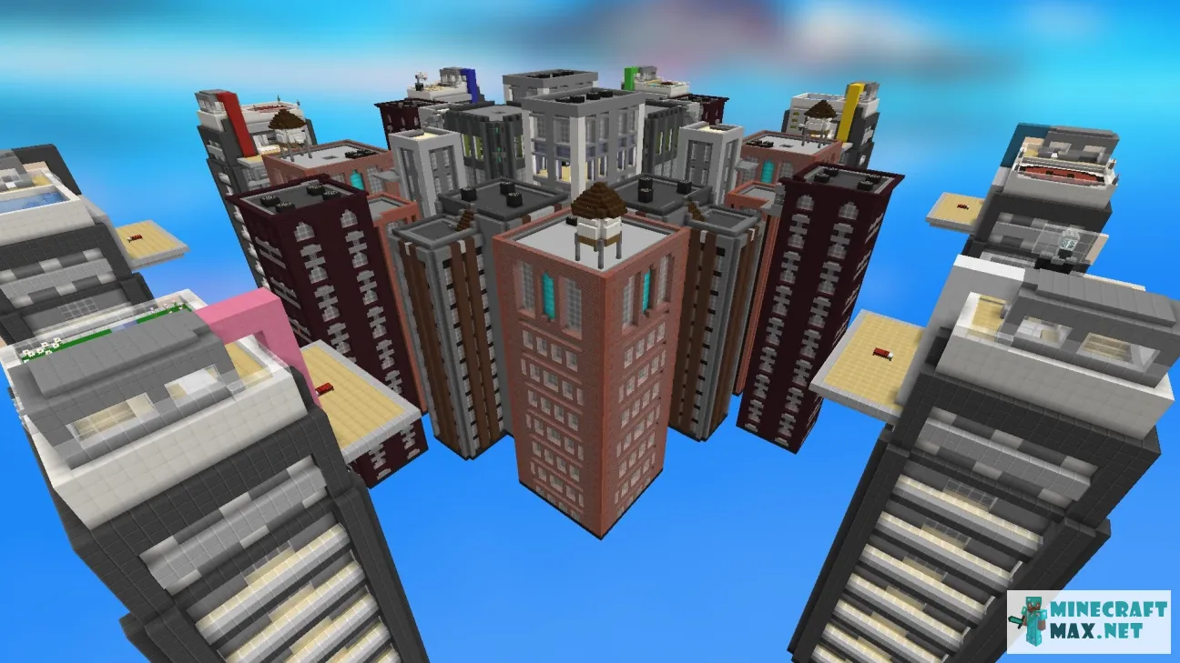 Rooftop | Download map for Minecraft: 1