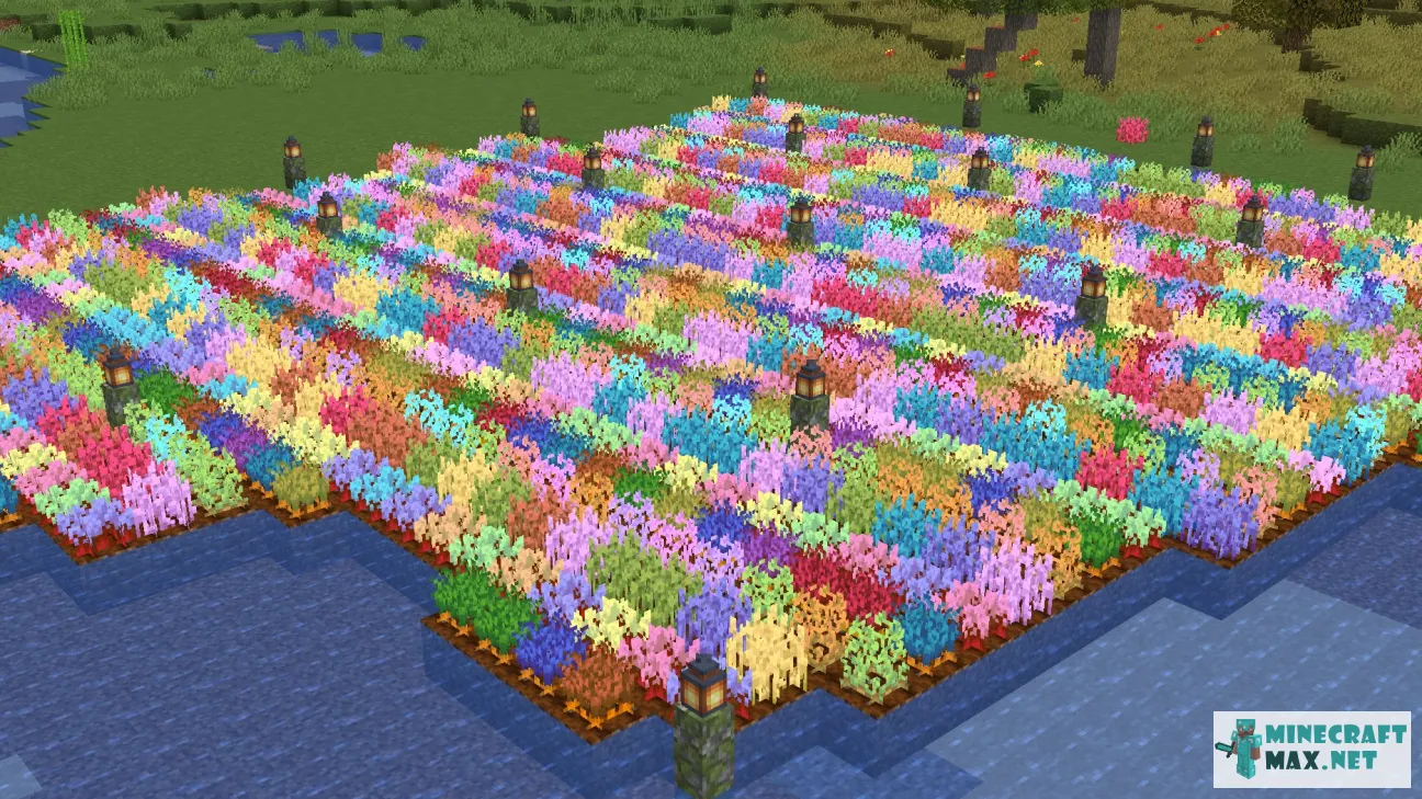 Rainbow Crops | Download texture for Minecraft: 1