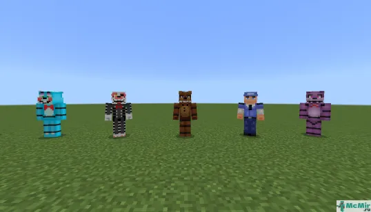 Мод Five nights at Freddy | Скачать мод для Minecraft: 2