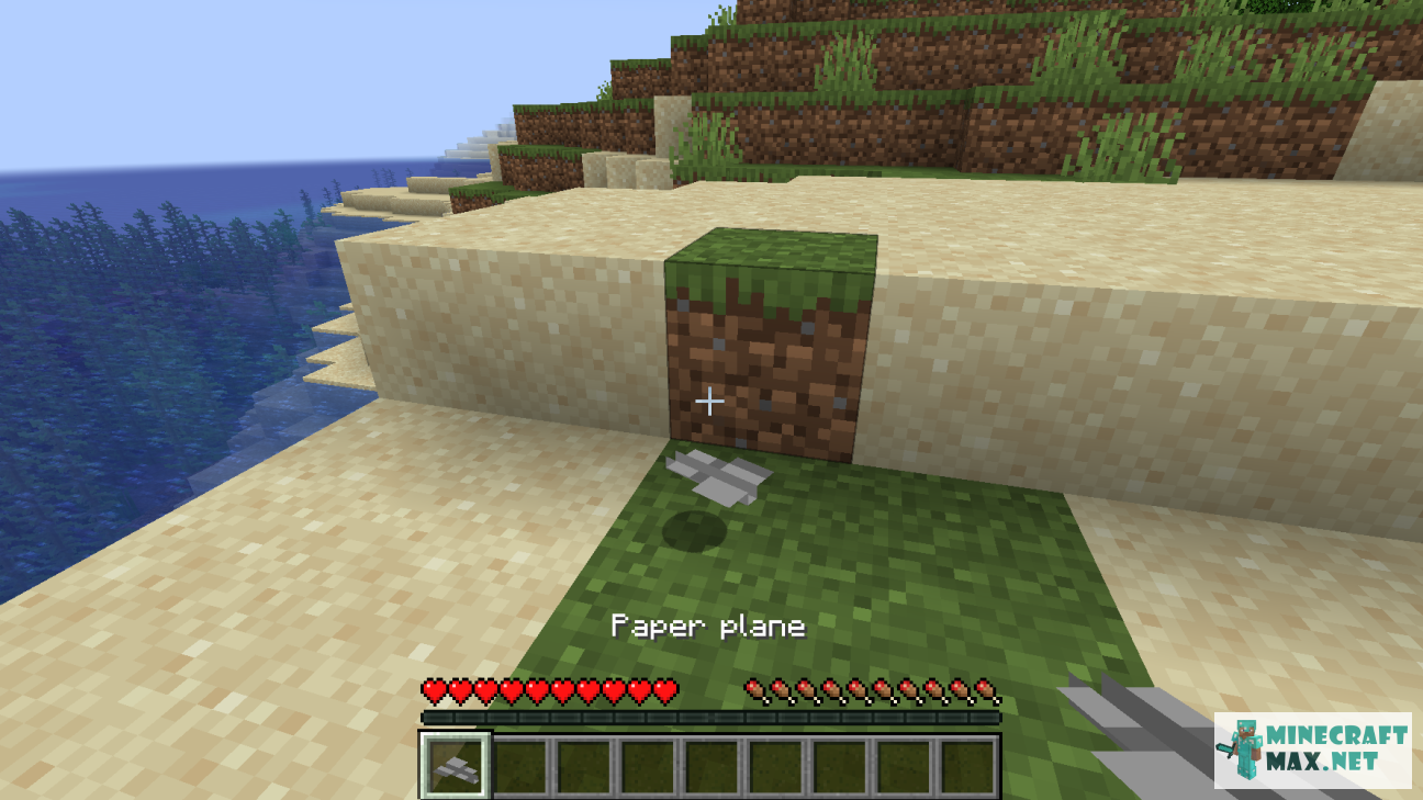 Paper planes! | Download mod for Minecraft: 1