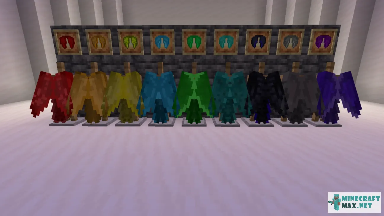 Colorful Elytras | Download texture for Minecraft: 1