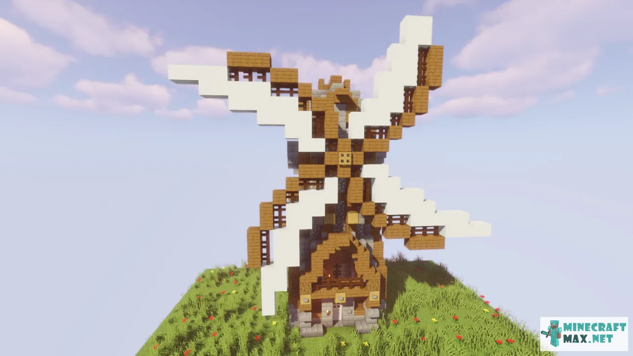 Medieval Windmill | Download map for Minecraft: 1