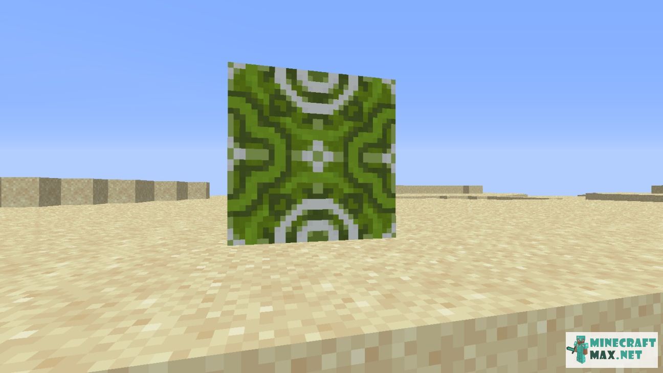 Green Glazed Terracotta in Minecraft | Screenshot 2
