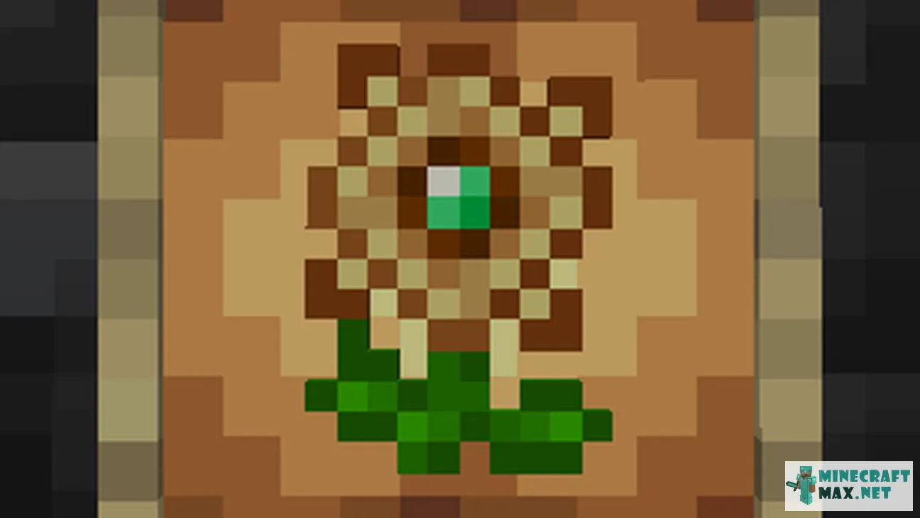 Sun and Flower Totem | Download texture for Minecraft: 1