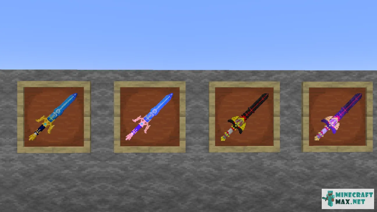 Texture Genshin Impact Sword Pack