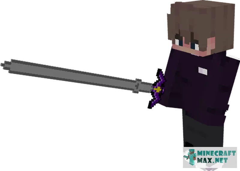 Master Sword From Legend of Zelda *changes netherite sword* | Download texture for Minecraft: 1