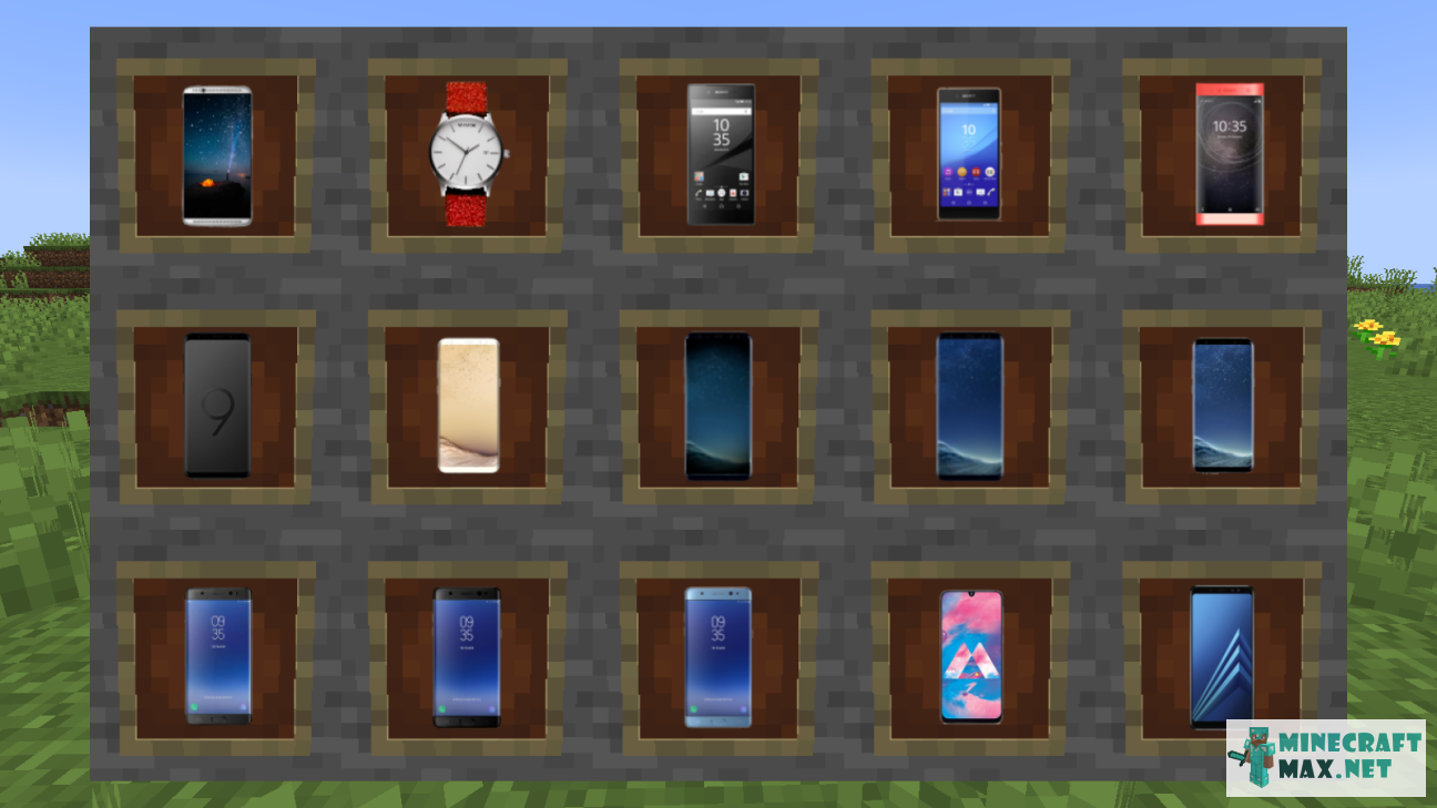 Phone mod | Download mod for Minecraft: 1