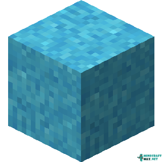 Light Blue Concrete Powder in Minecraft