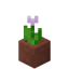 Potted Pink Tulip in Minecraft