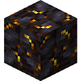 Как сделать золочёный чернит в Minecraft