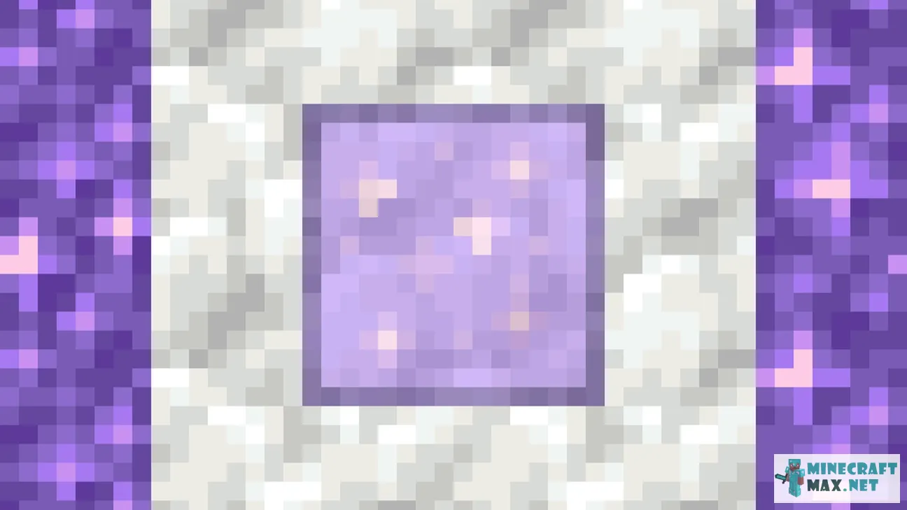 Amethyst Glass | Download texture for Minecraft: 1