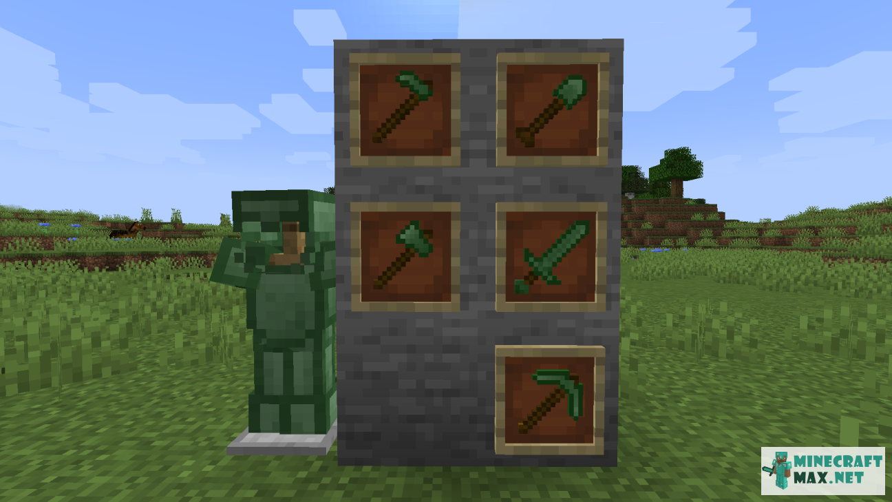 Emerald Tools and More! | Lejupielādējiet modifikāciju Minecraft: 1