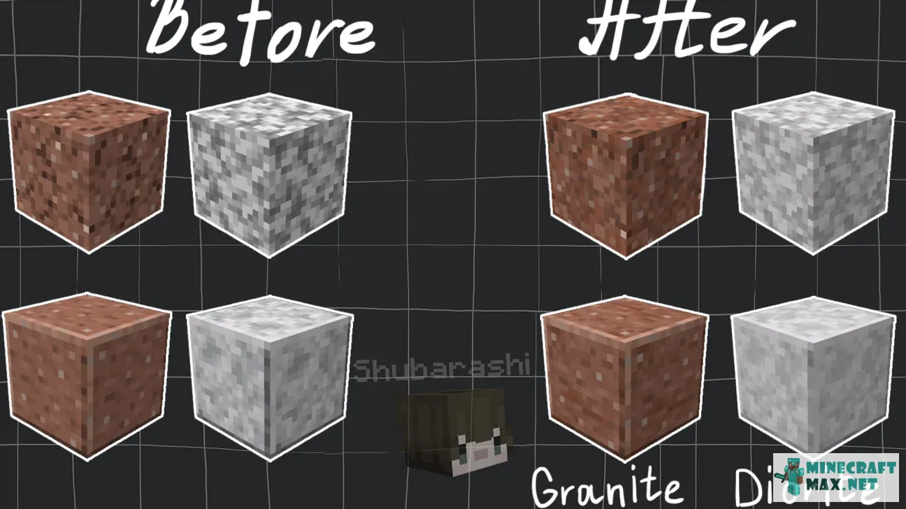 New Diorite&Granite | Download texture for Minecraft: 1