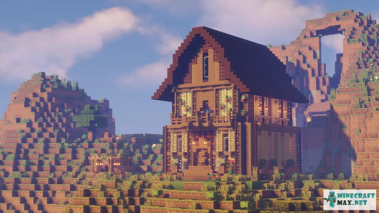 BEAUTIFUL HOUSE FOR SURVIVAL | .18.1 Minecraft | Download Map | Download map for Minecraft: 1