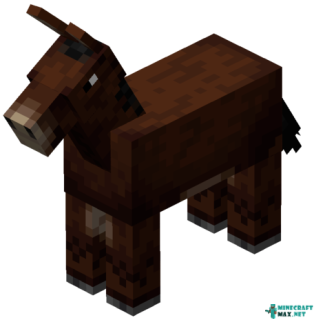 Mule in Minecraft