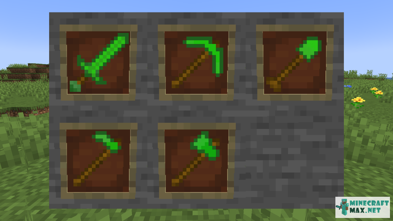 Emerald Tools | Download mod for Minecraft: 1