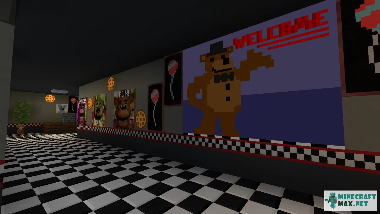 Five Nights at Freddy's ALL MAPS IN ONE! 1.14+ (No mods) Minecraft Map