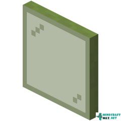 Green Stained Glass Pane in Minecraft