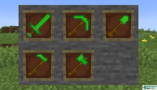 Emerald Tools | Download mod for Minecraft: 1