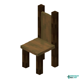 Spruce Chair in Minecraft