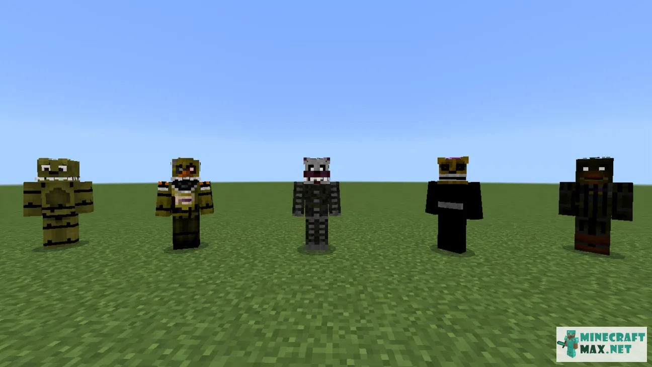 Five nights at Freddy help wanted | Download mod for Minecraft: 1