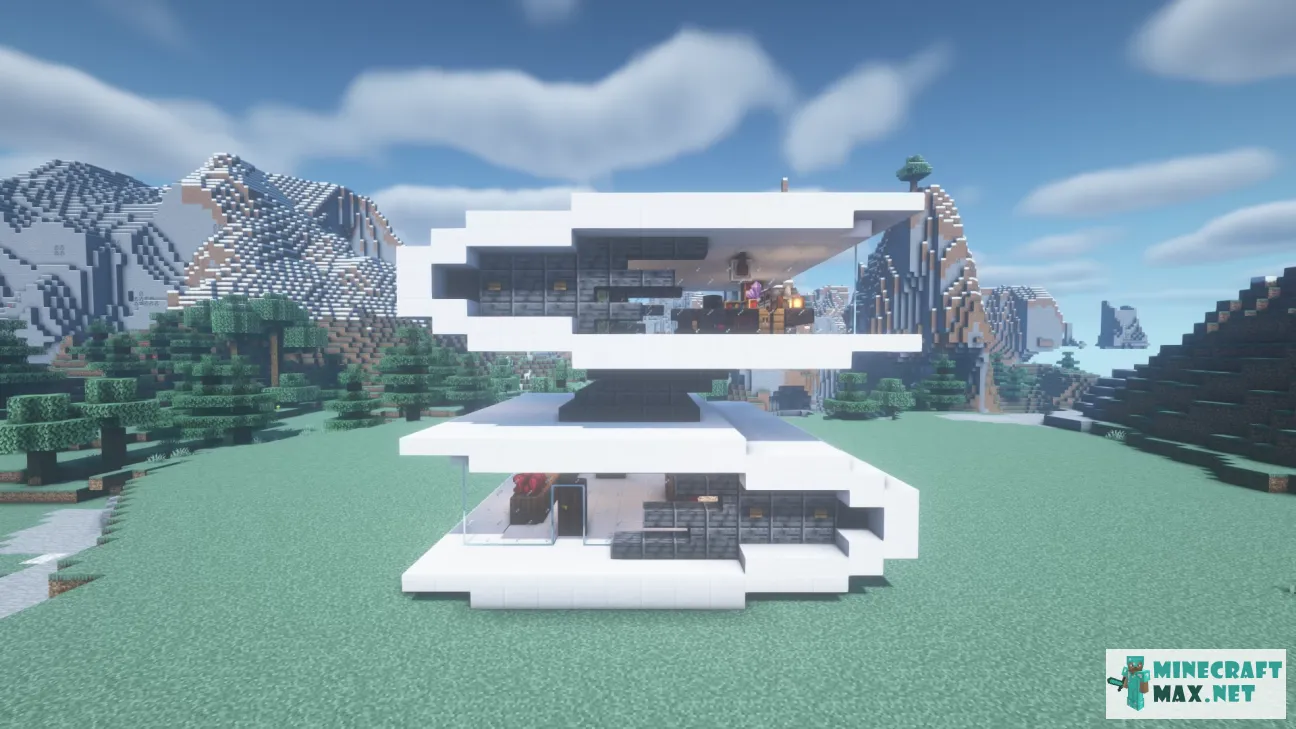 Mini Modern House | Download map for Minecraft: 1