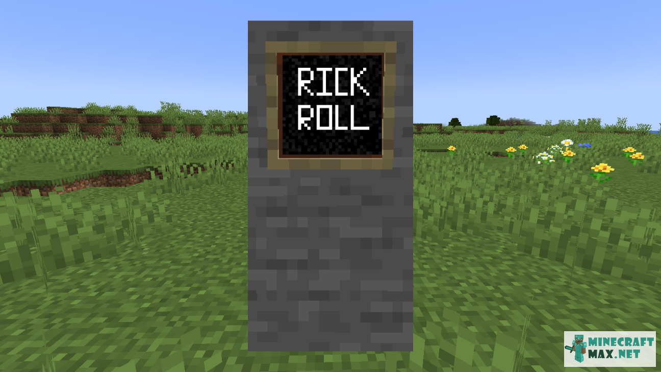 Rickroll Music Disc | Lejupielādējiet modifikāciju Minecraft: 1
