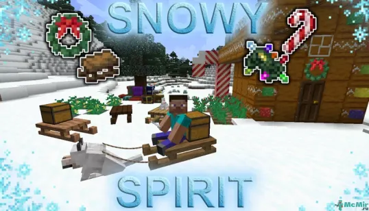 Мод Снежный дух | Скачать мод для Minecraft: 1