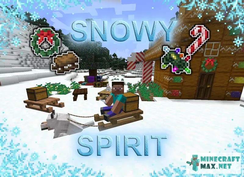 Snowy Spirit | Lejupielādējiet modifikāciju Minecraft: 1